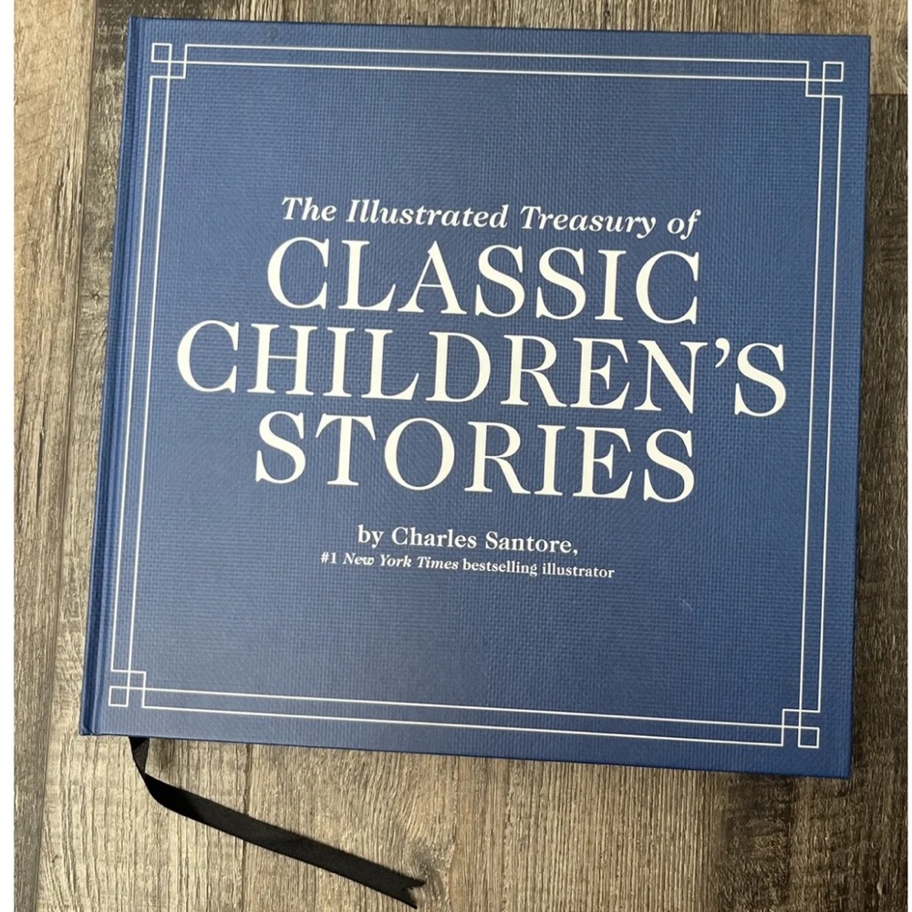 💙 📘The Illustrated Treasury Of Classic Children's Stories‎ By Charles Santore